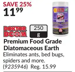 Princess Auto Premium Food Grade Diatomaceous Earth offer