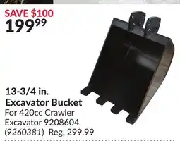 Princess Auto 13-3/4 in. Excavator Bucket offer