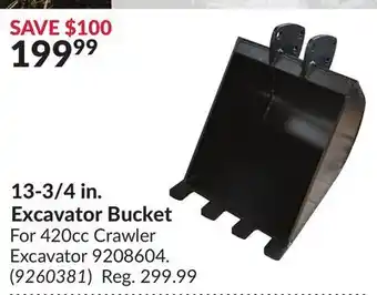 Princess Auto 13-3/4 in. Excavator Bucket offer
