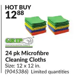 Princess Auto 24 pk Microfibre Cleaning Cloths offer