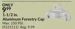 Princess Auto 1-1/2 in. Aluminum Forestry Cap offer