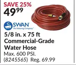 Princess Auto 5 in. x 75 ft Commercial-Grade Water Hose offer