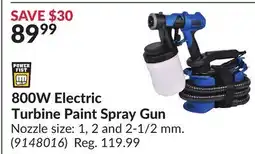 Princess Auto 800W Electric Turbine Paint Spray Gun offer