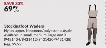 Princess Auto Stockingfoot Waders offer