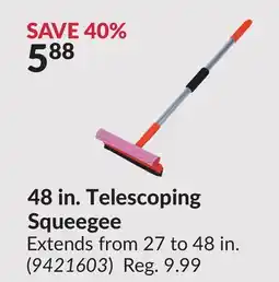 Princess Auto 48 in. Telescoping Squeegee offer