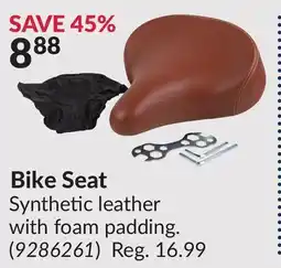 Princess Auto Bike Seat offer