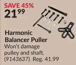 Princess Auto Harmonic Balancer Puller offer