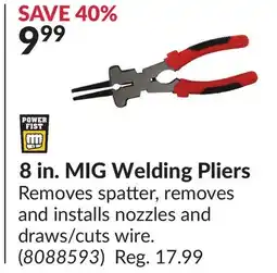 Princess Auto 8 in. MIG Welding Pliers offer