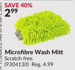 Princess Auto Microfibre Wash Mitt offer