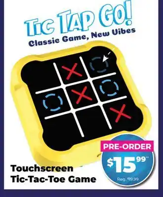 Showcase Touchscreen Tic-Tac Toe Game offer