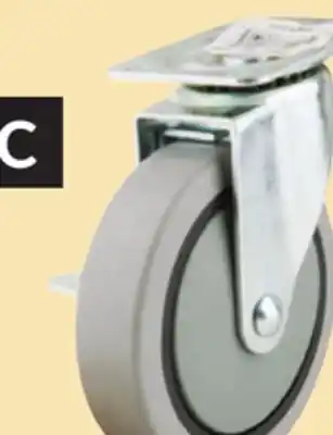 Princess Auto 5 in. Thermoplastic-Rubber Casters offer