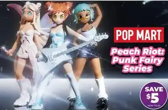 Showcase Pop Mart x Peach Riot: Punk Fairy Series offer