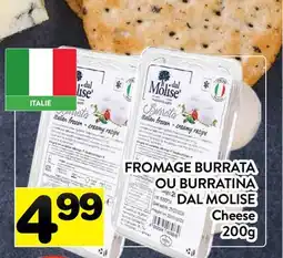 Supermarché PA FROMAGE BURRATA OU BURRATINA DAL MOLISE | CHEESE offer