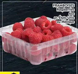 Supermarché PA FRAMBOISES | RASPBERRIES offer