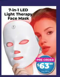 Showcase 7-in-1 LED Light Therapy Wireless Face Mask offer
