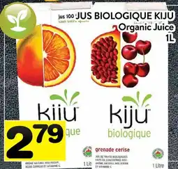 Supermarché PA JUS BIOLOGIQUE KIJU | ORGANIC JUICE offer