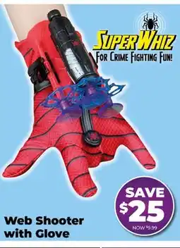 Showcase SUPER WHIZ Web Shooter With Glove offer
