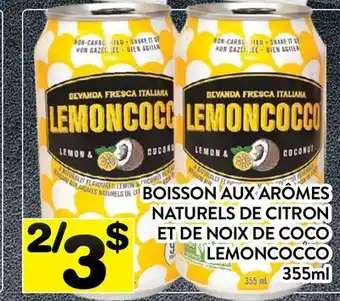Supermarché PA BOISSON AUX ARÔMES NATURELS DE CITRON ET DE NOIX DE COCO | LEMONCOCCO offer