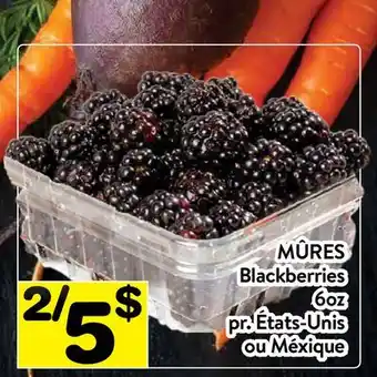 Supermarché PA MÛRES | BLACKBERRIES offer