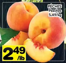 Supermarché PA PÊCHES | PEACHES offer
