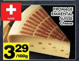 Supermarché PA FROMAGE EMMENTAL SUISSE | Cheese offer