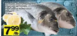 Supermarché PA DORADES MÉDITERRANÉENNES FRAÎCHES NETTOYÉES | FRESH CLEANED MEDITERRANEAN PORGIES offer