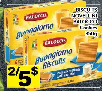 Supermarché PA BISCUITS NOVELLINI BALOCCO | COOKIES offer