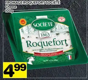 Supermarché PA FROMAGE ROQUEFORT SOCIÉTÉ | Cheese offer