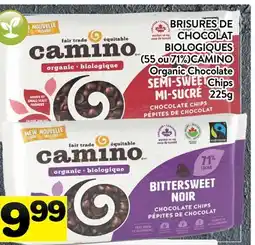 Supermarché PA BRISURES DE CHOCOLAT BIOLOGIQUES (55 ou 71%) CAMINO | Organic Chocolate Chips offer
