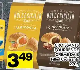 Supermarché PA CRÈME DAIS Filled Croissants | FILLED CROISSANTS offer