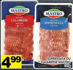 Supermarché PA SOPRESSATA OU CALABRESE MASTRO offer