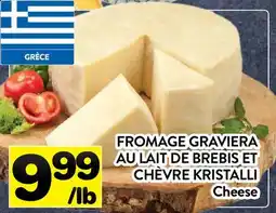 Supermarché PA FROMAGE GRAVIERA AU LAIT DE BREBIS ET CHÈVRE KRISTALLI | CHEESE offer