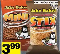 Supermarché PA BRETZELS JAKE BAKED | Pretzels offer