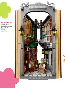 Toys R us LEGO Icons Sherlock Holmes: Book Nook offer