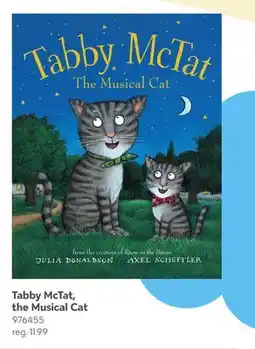 Toys R us Scholastic Tabby McTat, the Musical Cat offer