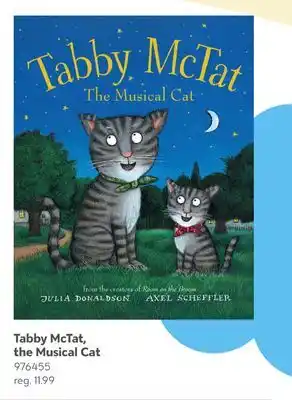Toys R us Scholastic Tabby McTat, the Musical Cat offer