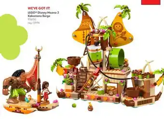 Toys R us LEGO Disney Moana 2 Kakamora Barge offer