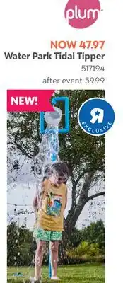Toys R us Plum Water Park Tidal Tipper offer