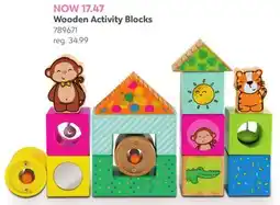 Toys R us Wooden Activity Blocks offer