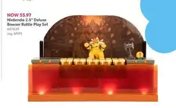 Toys R us Nintendo 2.5 Deluxe Bowser Battle Play Set offer