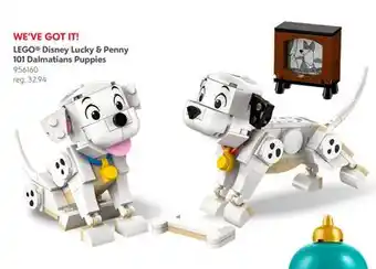 Toys R us LEGO Disney Lucky & Penny 101 Dalmatians Puppies offer
