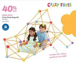 Toys R us Crazy Forts Mega Kit offer