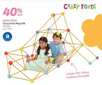 Toys R us Crazy Forts Mega Kit offer
