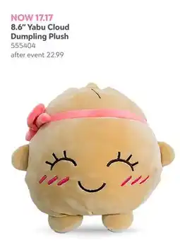 Toys R us Everest 8.6 Yabu Cloud Dumpling Plush offer
