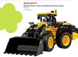 Toys R us LEGO Technic Volvo L120 Electric Wheel Loader offer