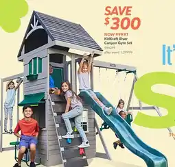 Toys R us KidKraft River Canyon Gym Set offer