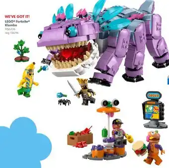 Toys R us LEGO Fortnite Klombo offer