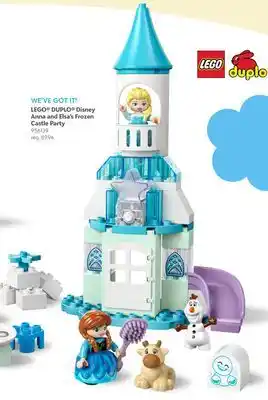 Toys R us LEGO DUPLO Disney Anna and Elsa's Frozen Castle Party offer