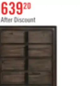 The Brick Kane Bedroom Chest of Drawers, 5-Drawer, 35.4W x 53H - Brown offer