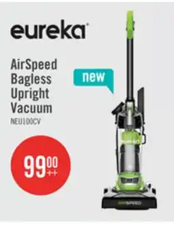The Brick Eureka AirSpeed Bagless Upright Vacuum - NEU100C offer